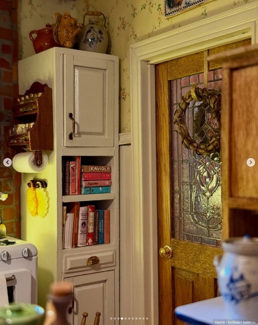 Кухня от Кэтлин Холмс — Румбоксы и кукольные интерьеры: фото (фото 6)