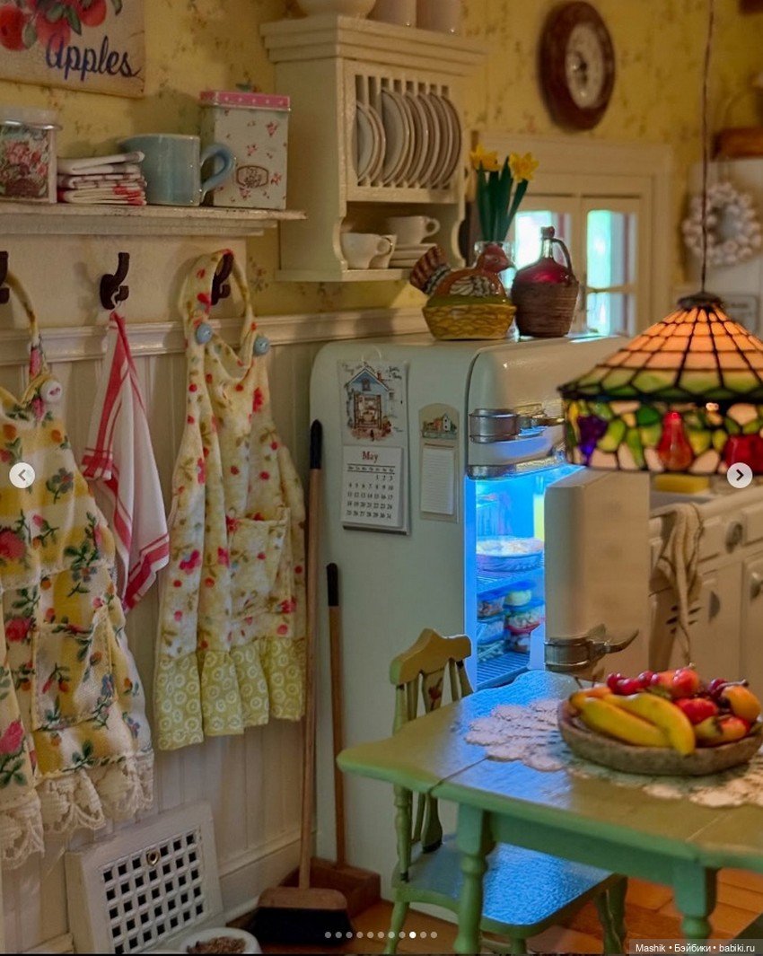 Кухня от Кэтлин Холмс — Румбоксы и кукольные интерьеры: фото (фото 8)