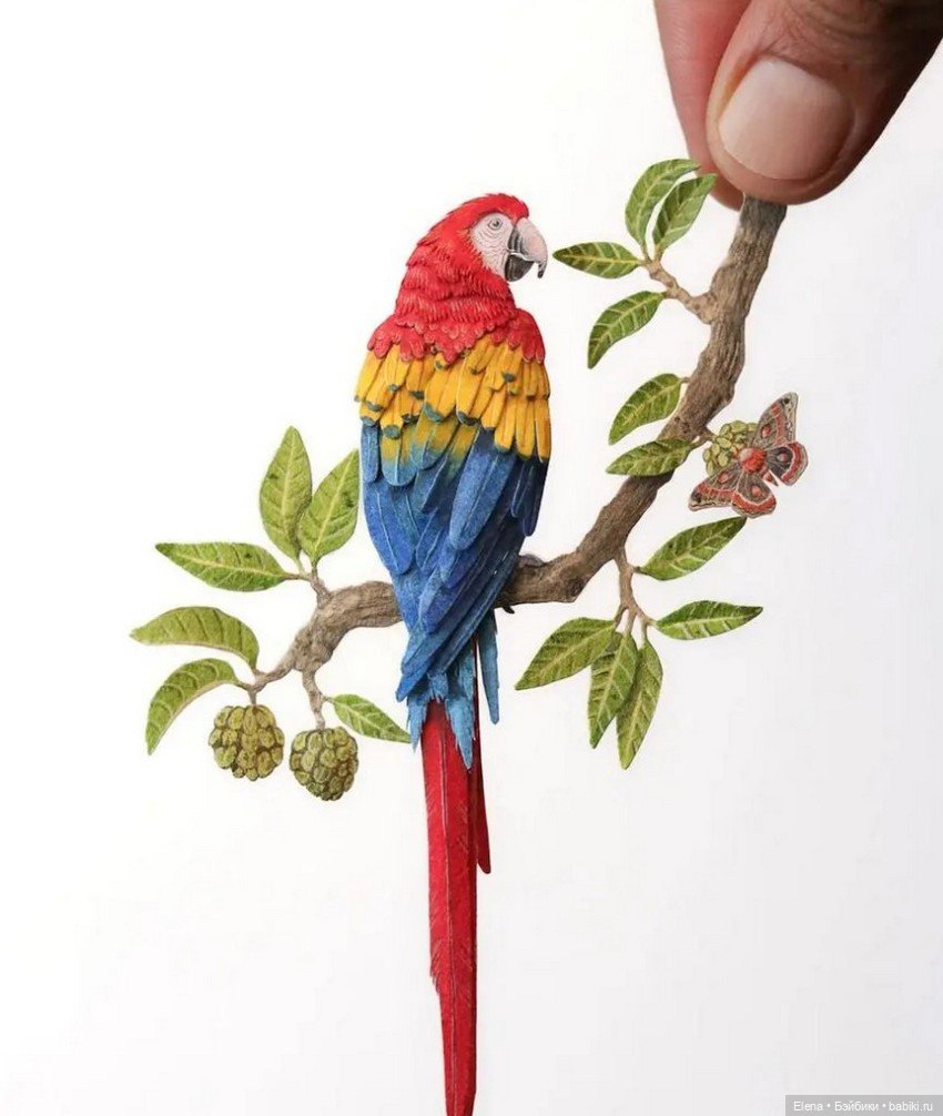 Бумажные миниатюры творческого дуэта Наяны Шримали и Венеры Берд (фото 8)