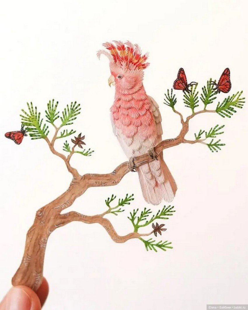 Бумажные миниатюры творческого дуэта Наяны Шримали и Венеры Берд (фото 10)