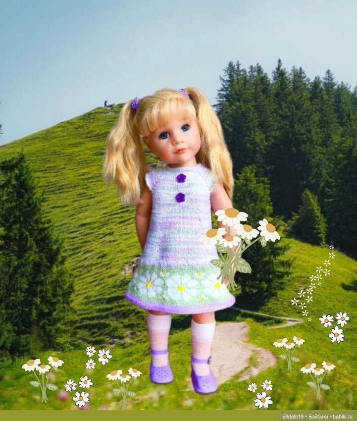 Летнее платье "Ромашки" для моей милашки (фото 5)