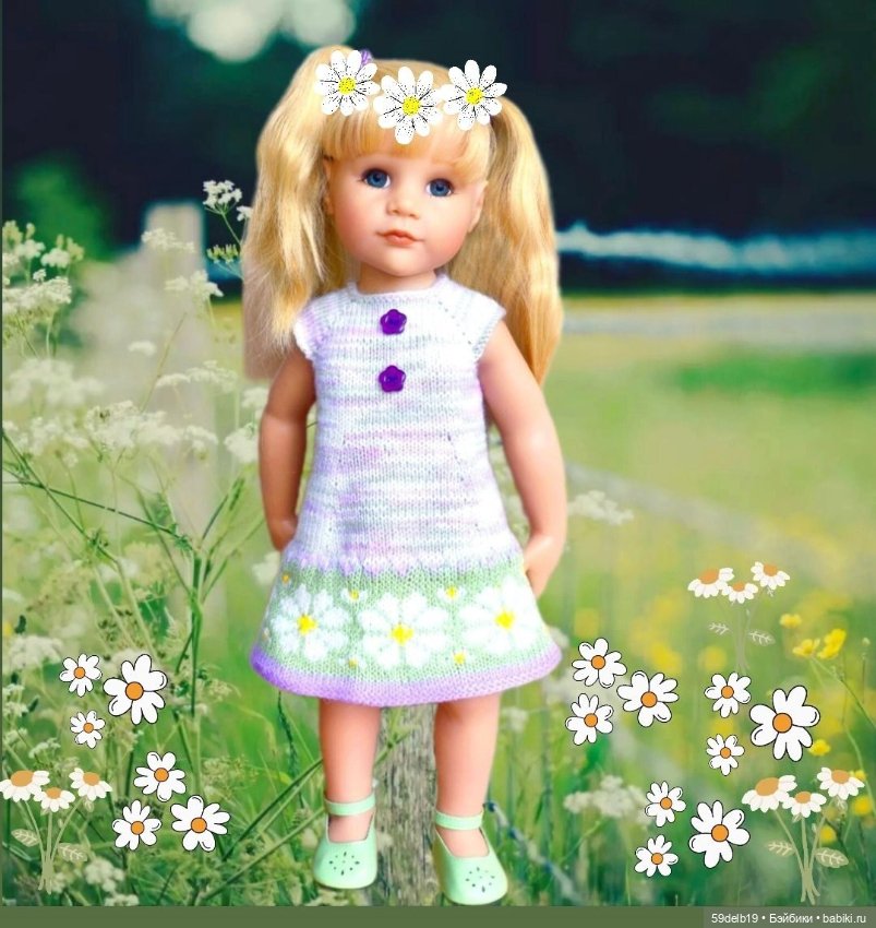 Летнее платье "Ромашки" для моей милашки (фото 6)
