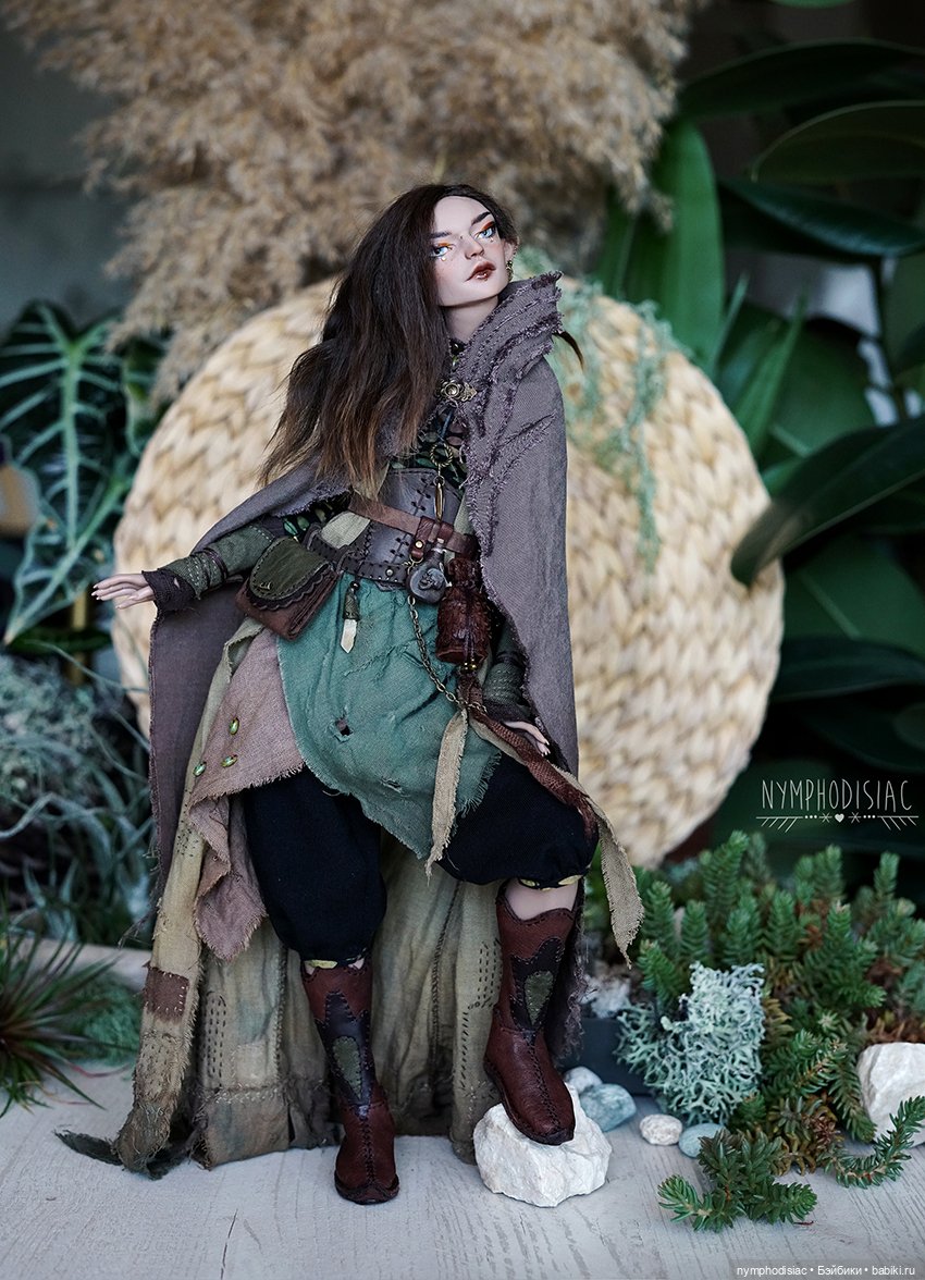 Наряд темного друида — Одежда и обувь для кукол своими руками: фото (фото 2)