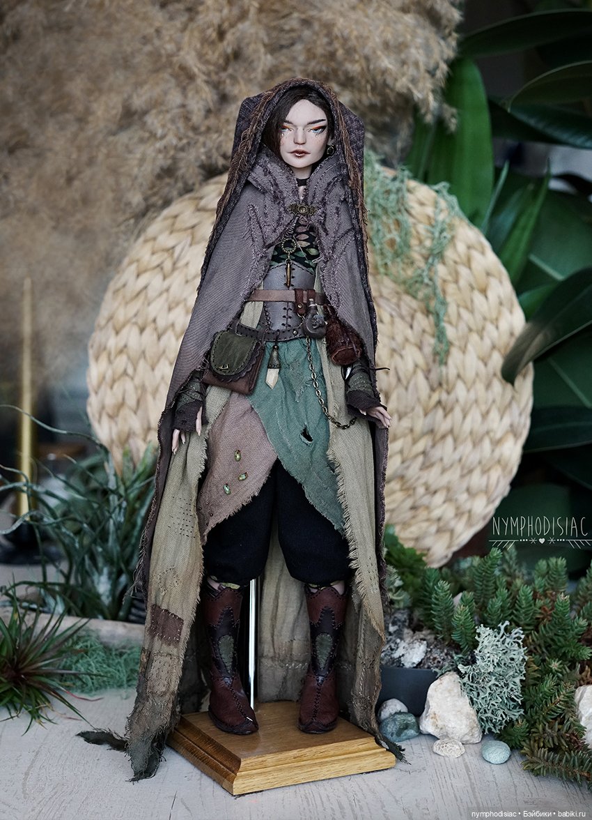 Наряд темного друида — Одежда и обувь для кукол своими руками: фото (фото 4)