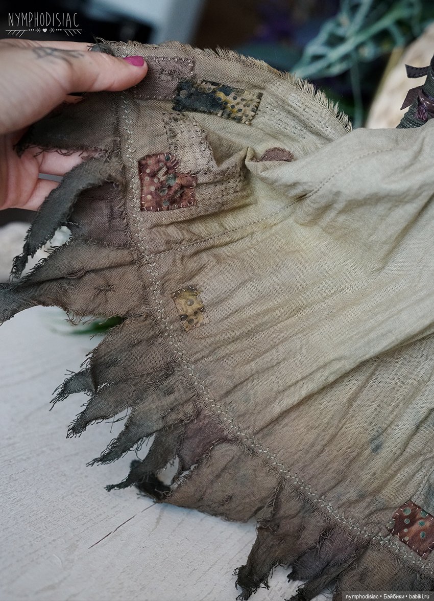 Наряд темного друида — Одежда и обувь для кукол своими руками: фото (фото 9)