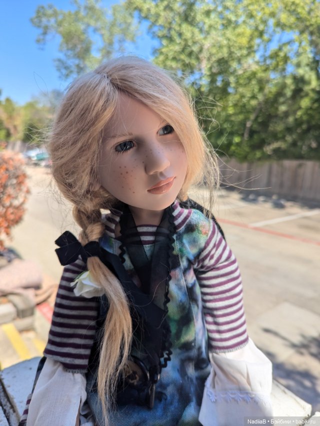 Какое небо голубое и девочки в голубом:)))