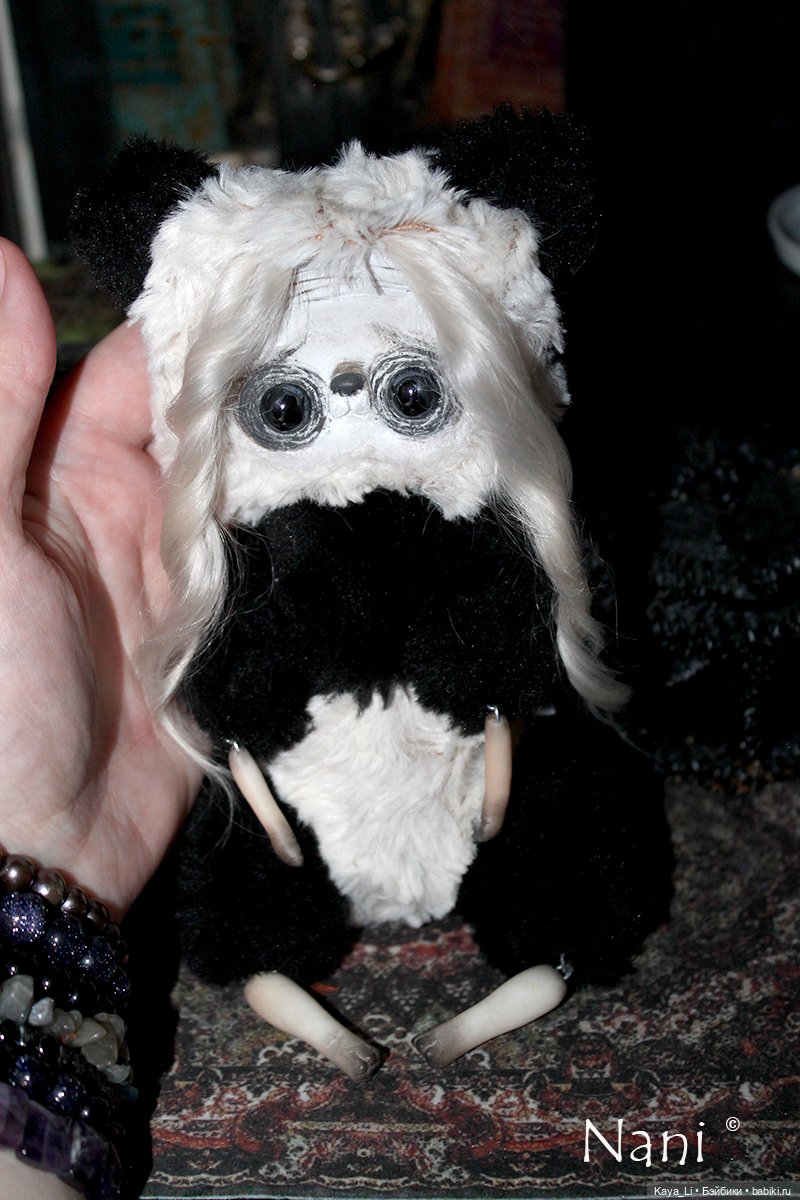 Мишка Сайлэнс — Авторские игрушки из разных материалов: синельная проволока (фото 5)