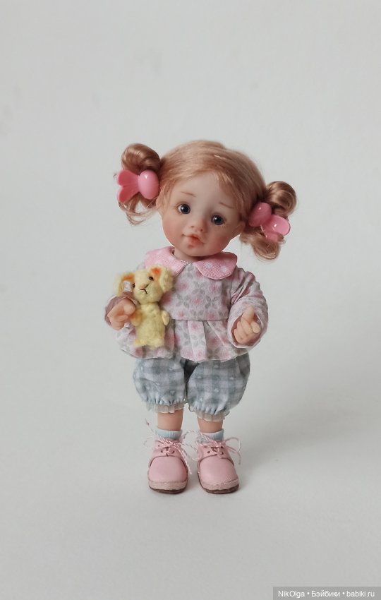Новая Крошечка — Авторские шарнирные куклы своими руками: лепка (фото 6)