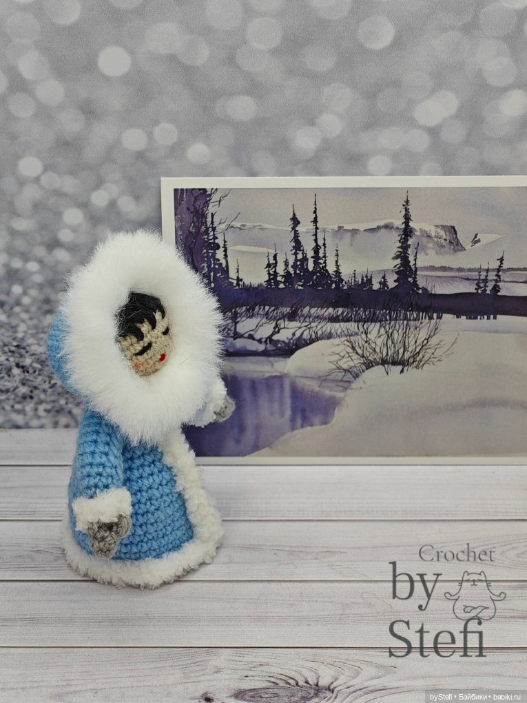 Эскимоска — Вязаные игрушки и амигуруми: крючком