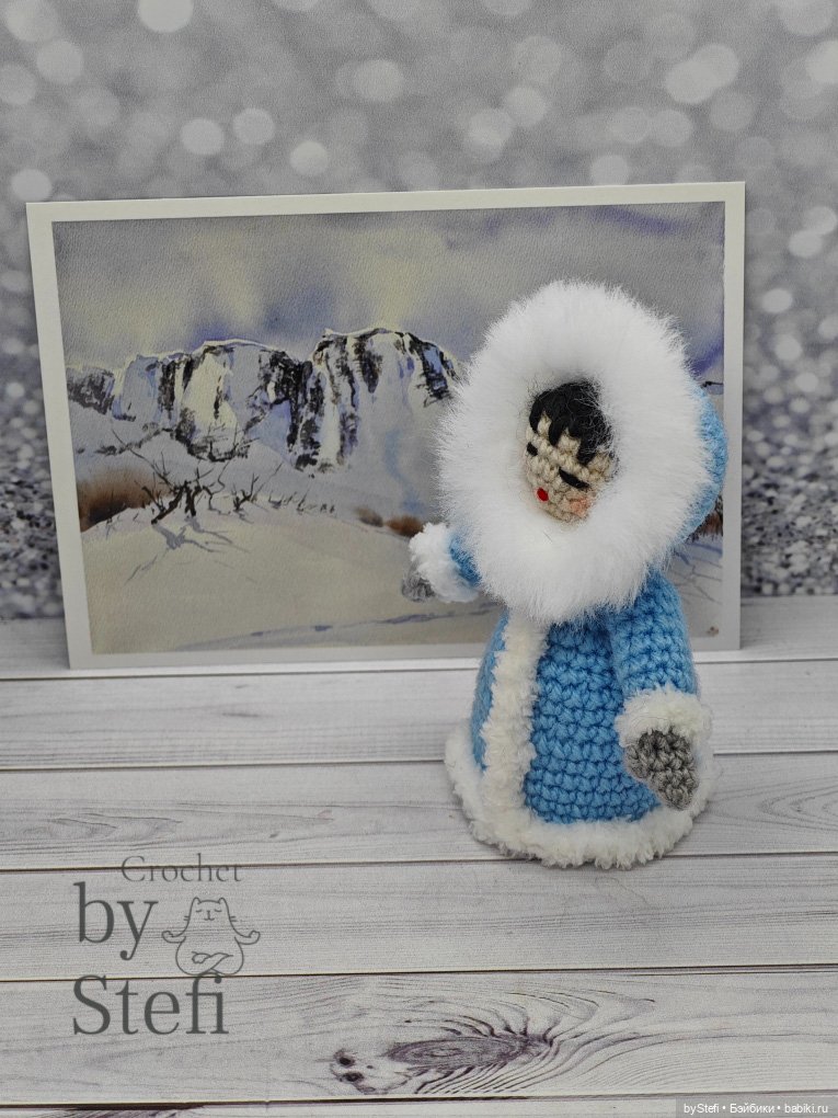 Эскимоска — Вязаные игрушки и амигуруми: крючком