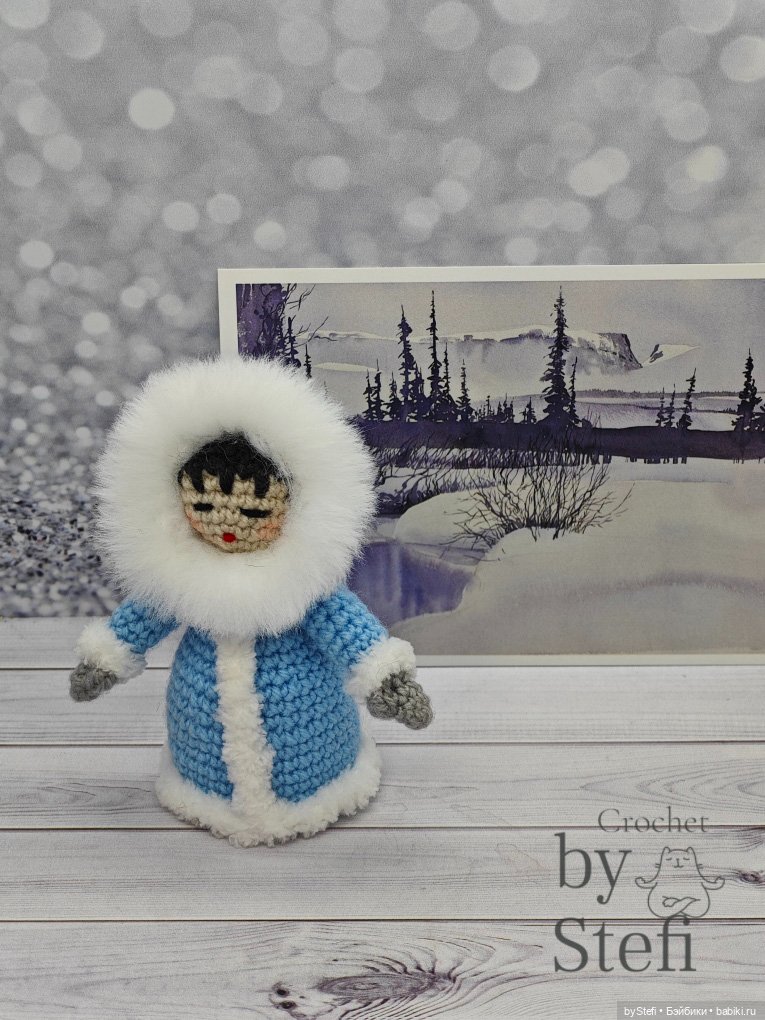 Эскимоска — Вязаные игрушки и амигуруми: крючком
