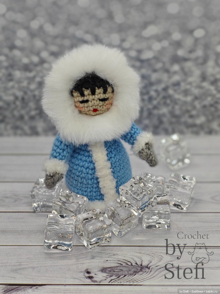 Эскимоска — Вязаные игрушки и амигуруми: крючком