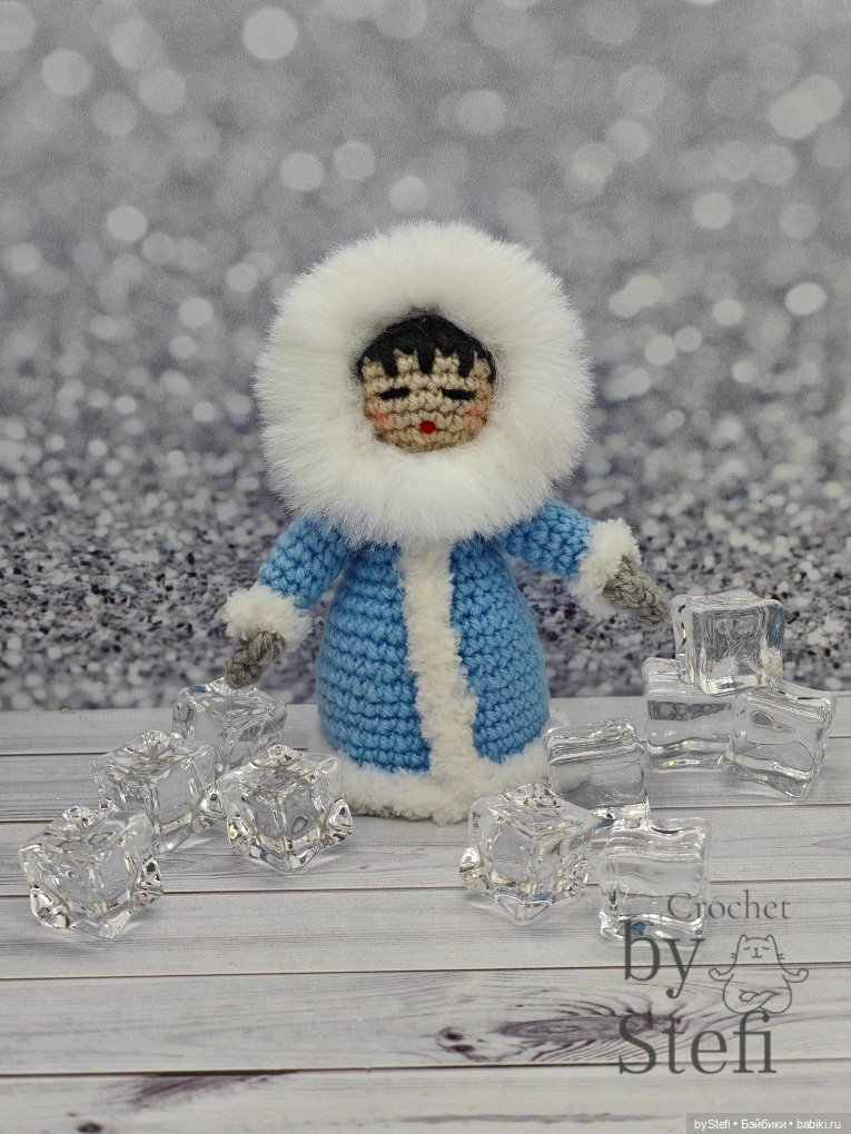 Эскимоска — Вязаные игрушки и амигуруми: крючком (фото 3)
