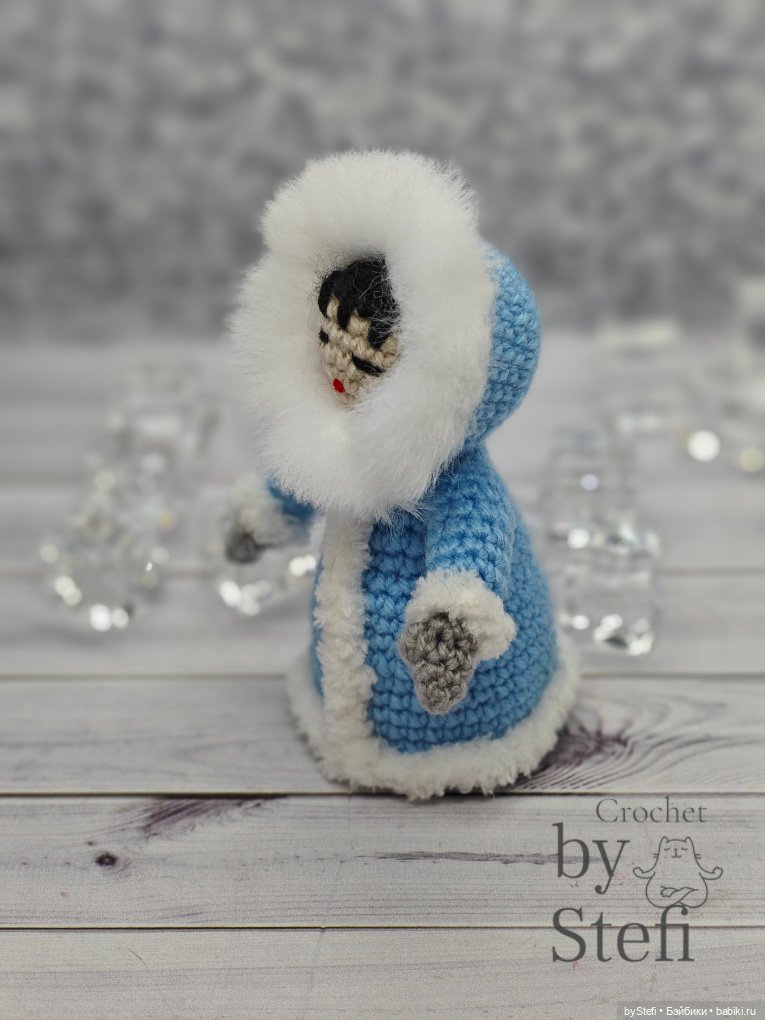 Эскимоска — Вязаные игрушки и амигуруми: крючком