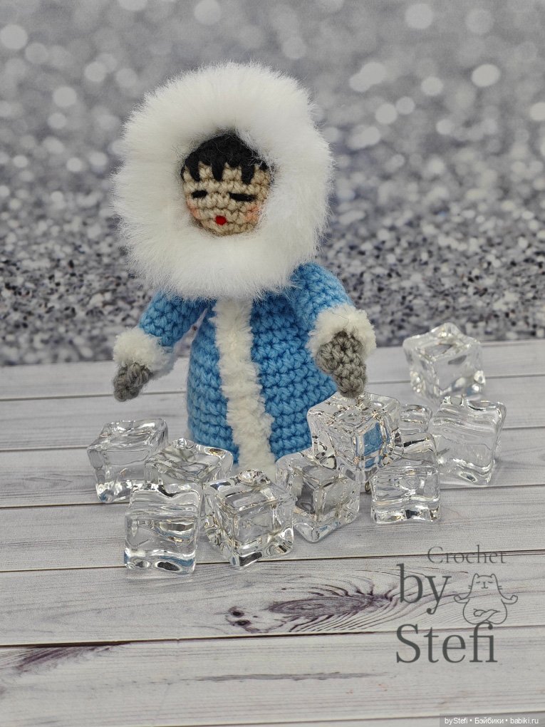 Эскимоска — Вязаные игрушки и амигуруми: крючком