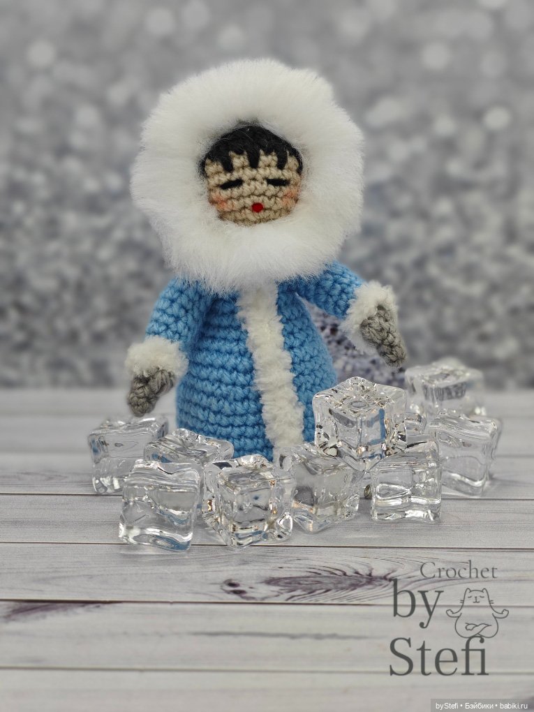Эскимоска — Вязаные игрушки и амигуруми: крючком