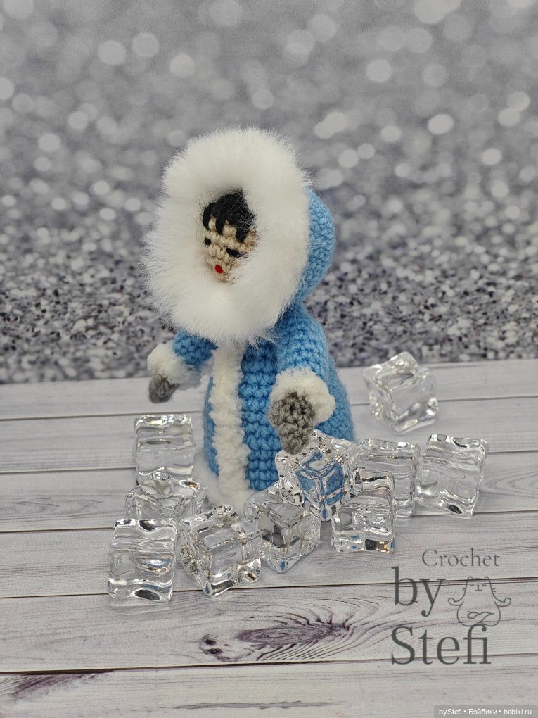 Эскимоска — Вязаные игрушки и амигуруми: крючком