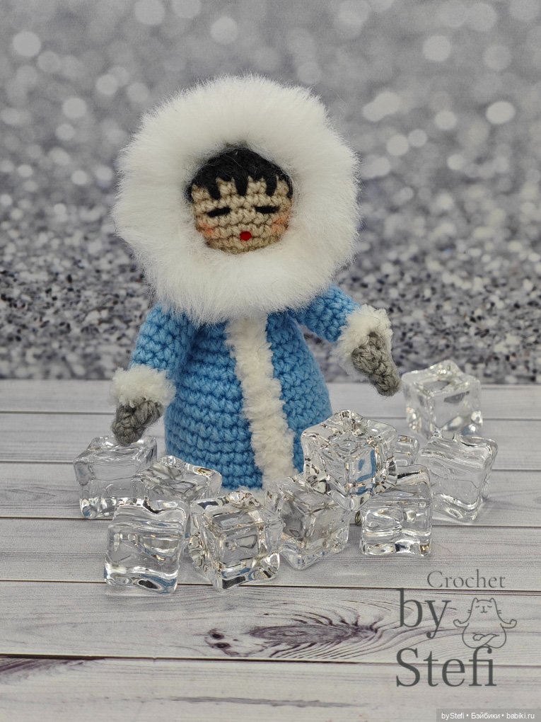 Эскимоска — Вязаные игрушки и амигуруми: крючком