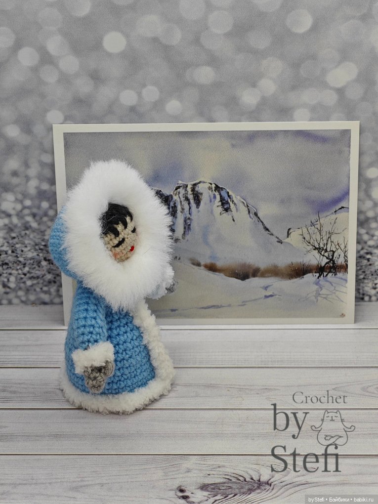 Эскимоска — Вязаные игрушки и амигуруми: крючком