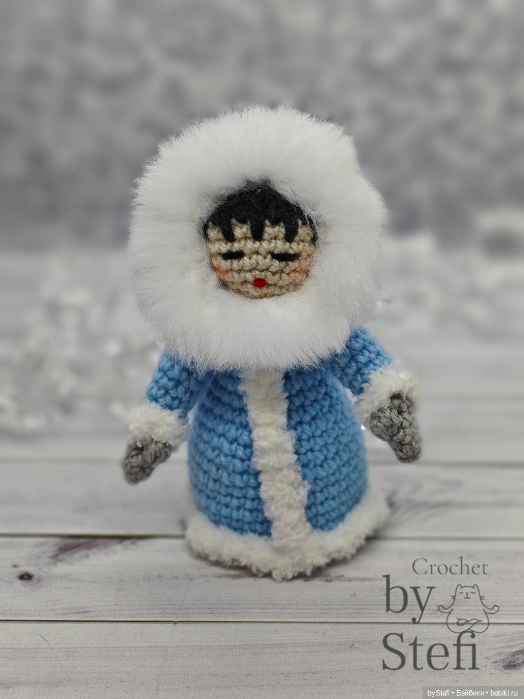Эскимоска — Вязаные игрушки и амигуруми: крючком