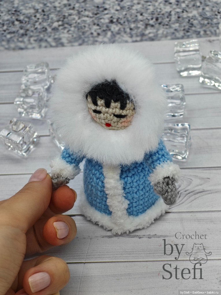 Эскимоска — Вязаные игрушки и амигуруми: крючком