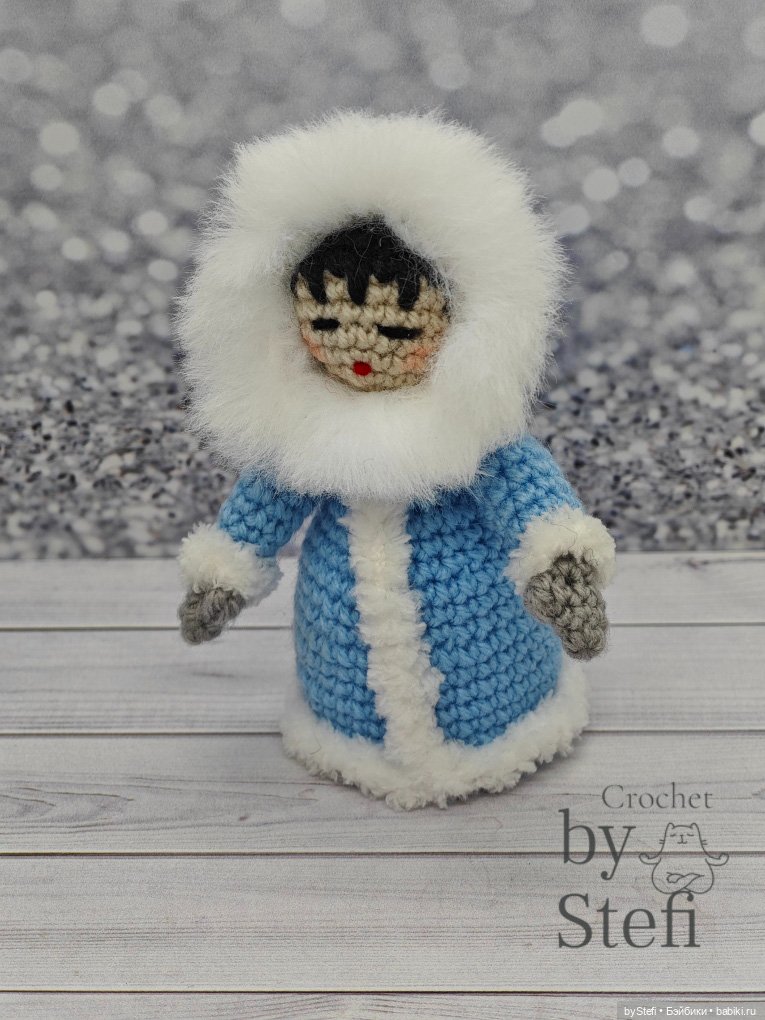 Эскимоска — Вязаные игрушки и амигуруми: крючком