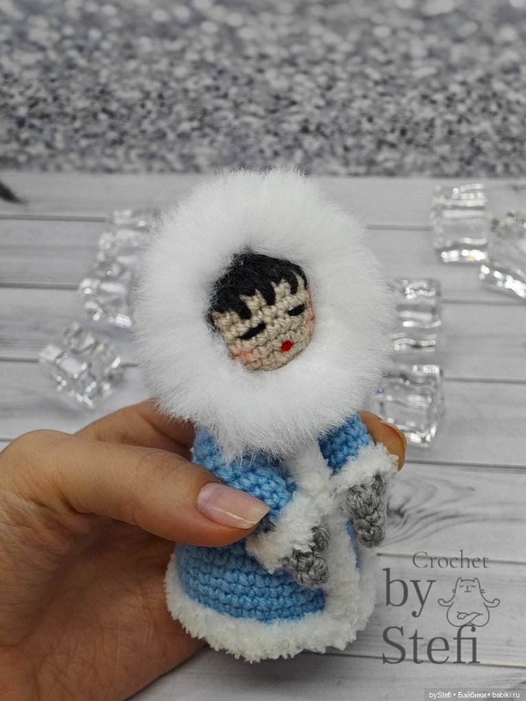 Эскимоска — Вязаные игрушки и амигуруми: крючком (фото 10)