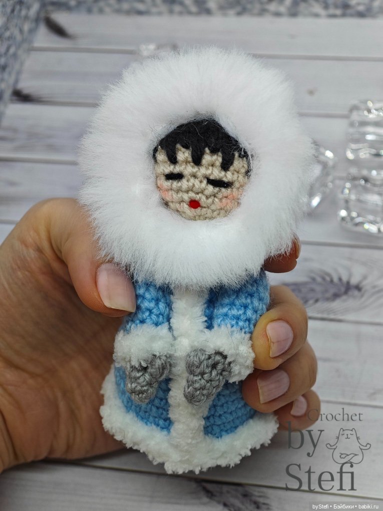 Эскимоска — Вязаные игрушки и амигуруми: крючком