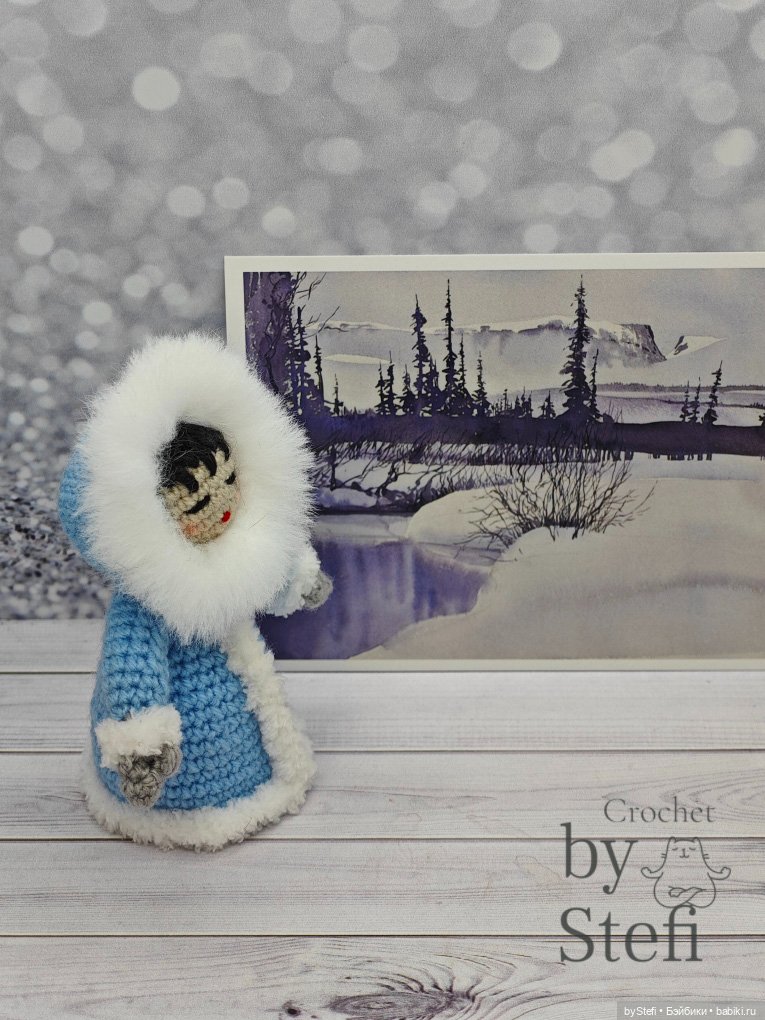 Эскимоска — Вязаные игрушки и амигуруми: крючком