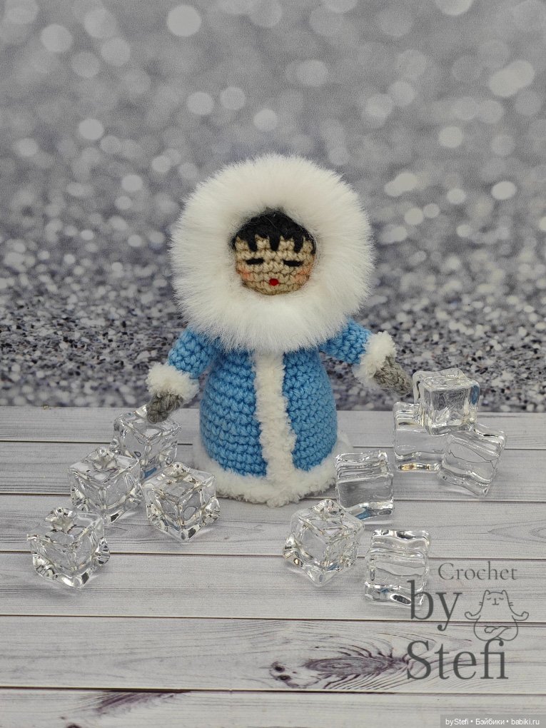 Эскимоска — Вязаные игрушки и амигуруми: крючком (фото 2)