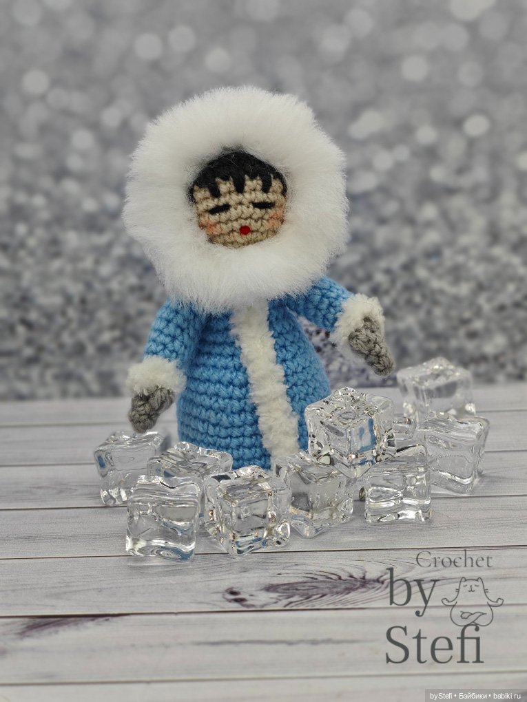 Эскимоска — Вязаные игрушки и амигуруми: крючком