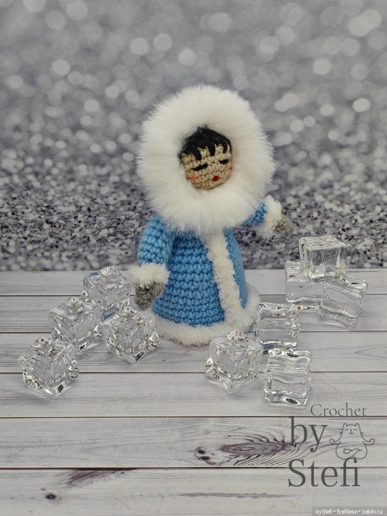 Эскимоска — Вязаные игрушки и амигуруми: крючком (фото 5)