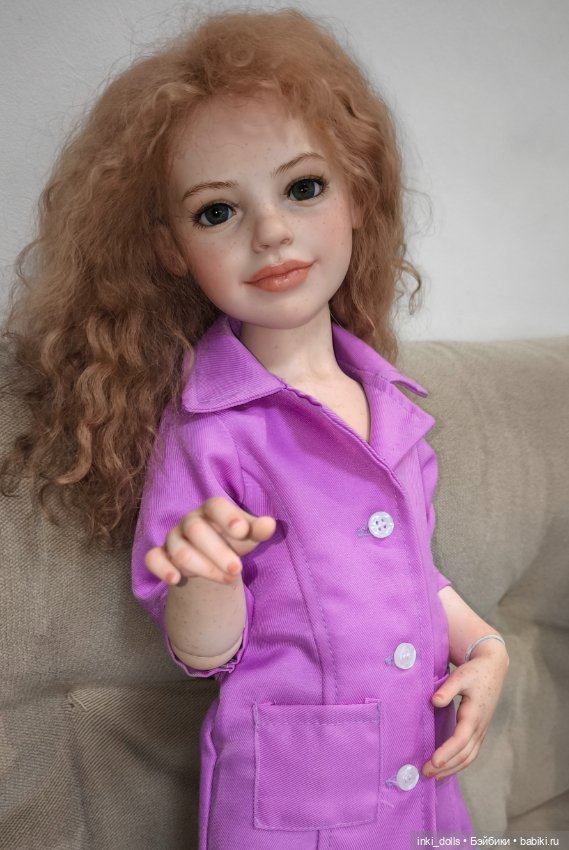 Николь- моя новая кукла — Авторские шарнирные куклы своими руками: лепка (фото 10)