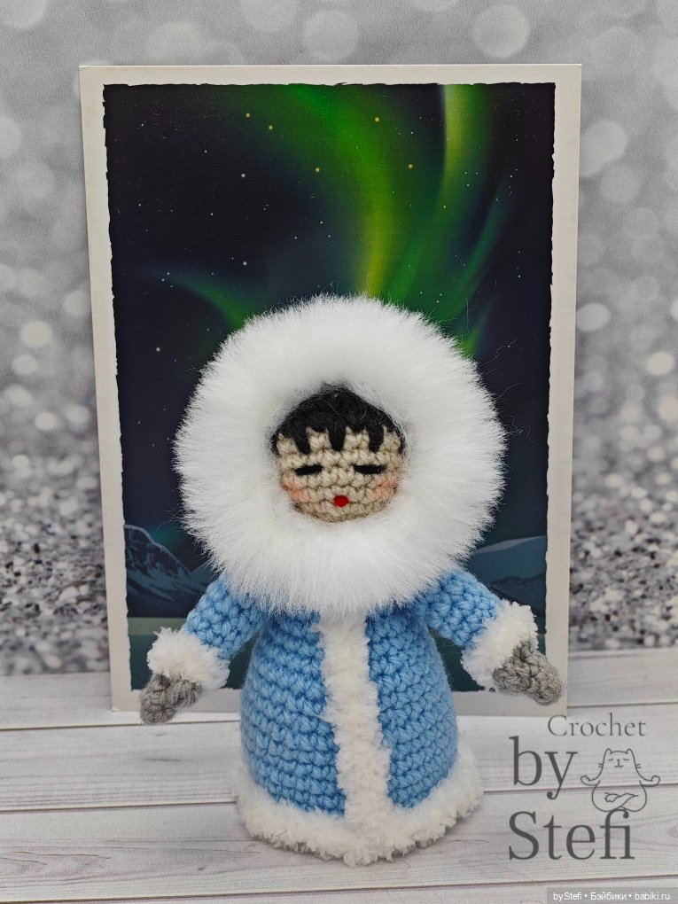 Эскимоска — Вязаные игрушки и амигуруми: крючком