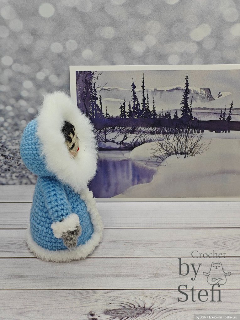 Эскимоска — Вязаные игрушки и амигуруми: крючком