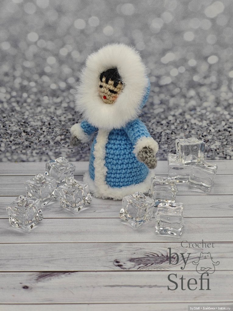 Эскимоска — Вязаные игрушки и амигуруми: крючком (фото 4)