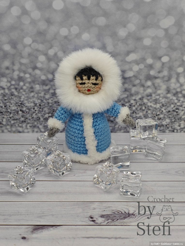 Эскимоска — Вязаные игрушки и амигуруми: крючком