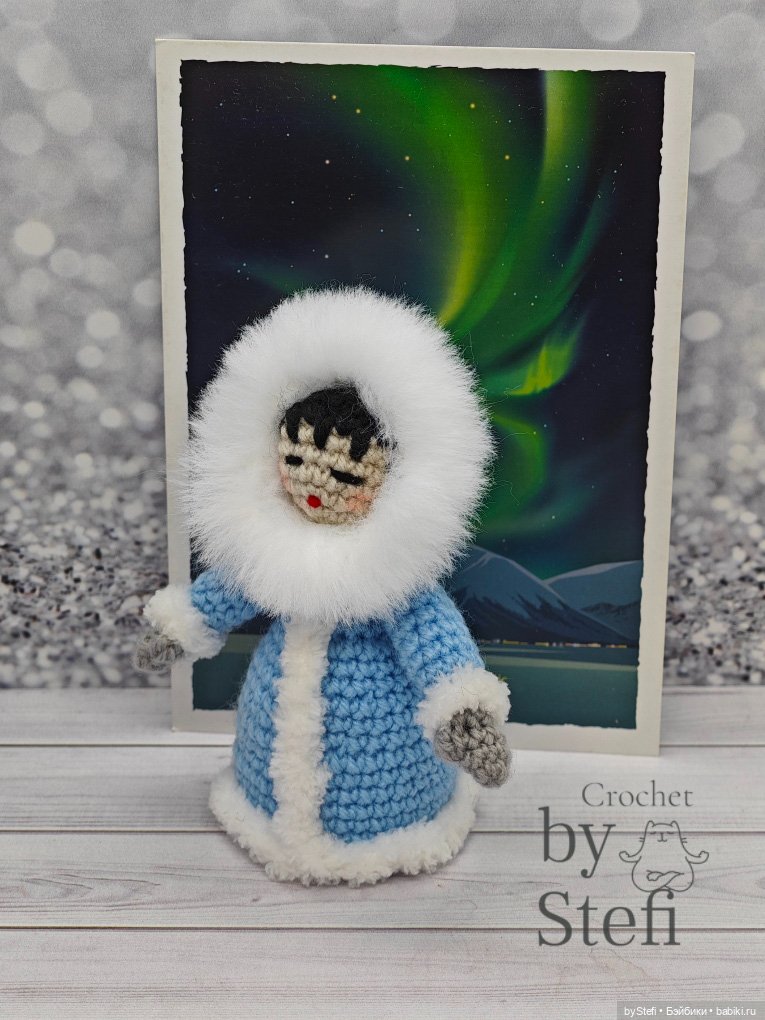 Эскимоска — Вязаные игрушки и амигуруми: крючком