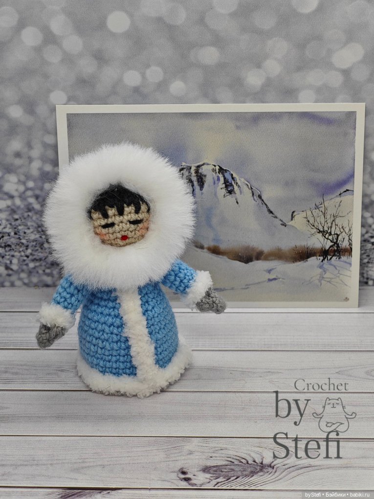 Эскимоска — Вязаные игрушки и амигуруми: крючком