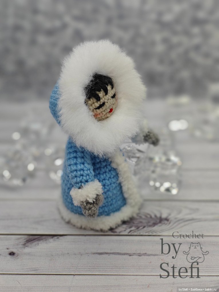 Эскимоска — Вязаные игрушки и амигуруми: крючком