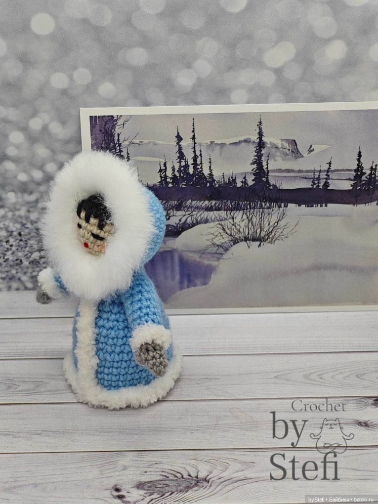 Эскимоска — Вязаные игрушки и амигуруми: крючком
