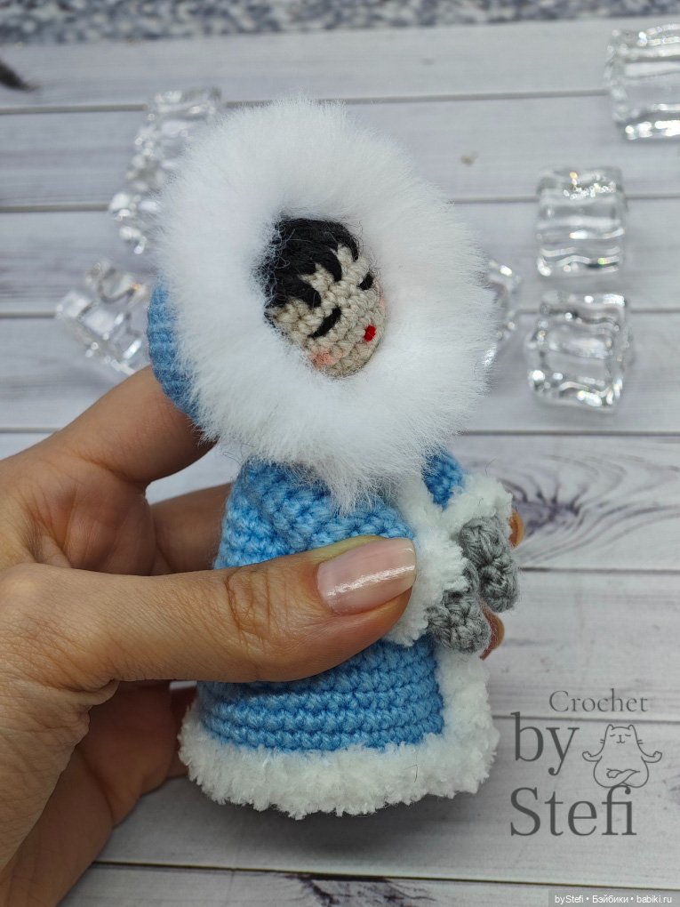 Эскимоска — Вязаные игрушки и амигуруми: крючком