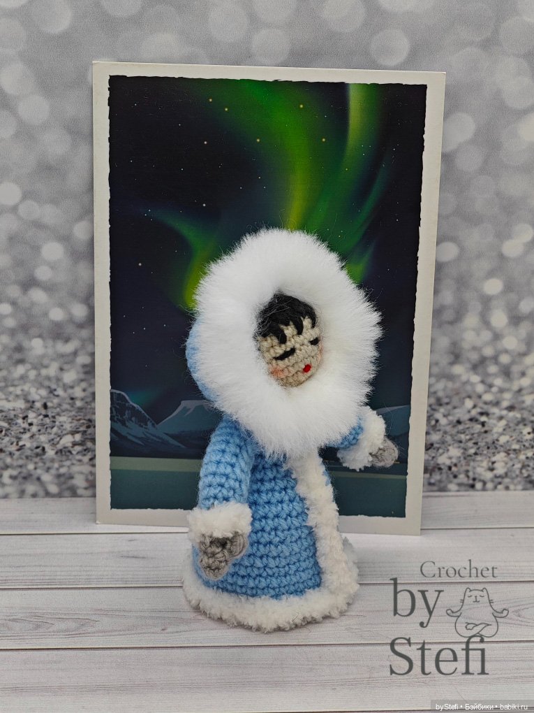 Эскимоска — Вязаные игрушки и амигуруми: крючком