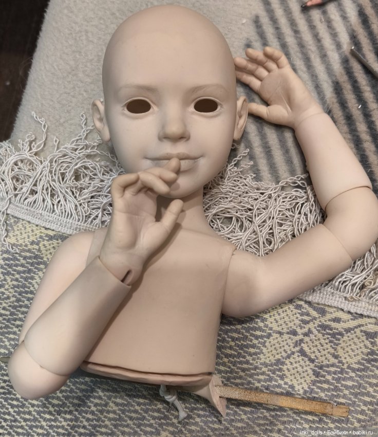 Николь- моя новая кукла — Авторские шарнирные куклы своими руками: лепка