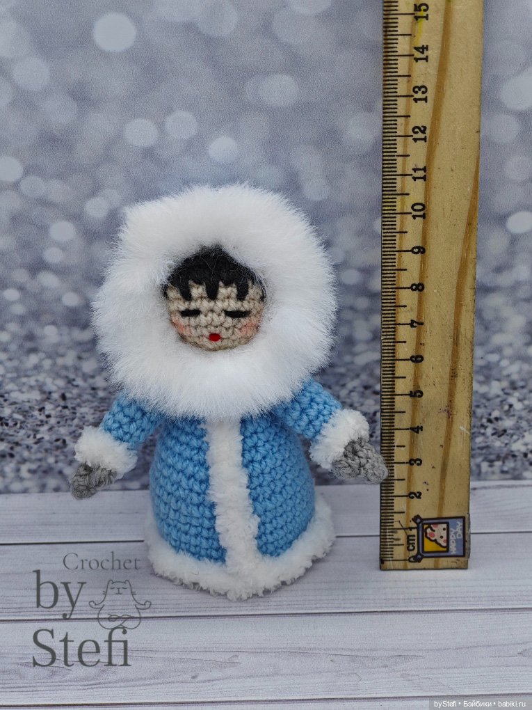 Эскимоска — Вязаные игрушки и амигуруми: крючком