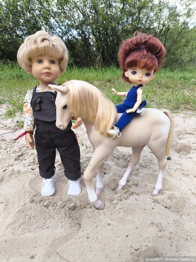 На озере — Куклы Xiaomi Monst (Сяоми) и Pipitom: шарнирные (фото 2)