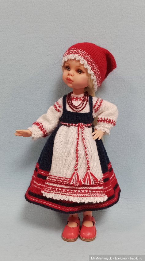 Народный костюм — Одежда и обувь для кукол своими руками: фото (фото 5)