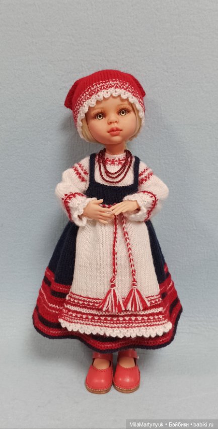 Народный костюм — Одежда и обувь для кукол своими руками: фото (фото 4)