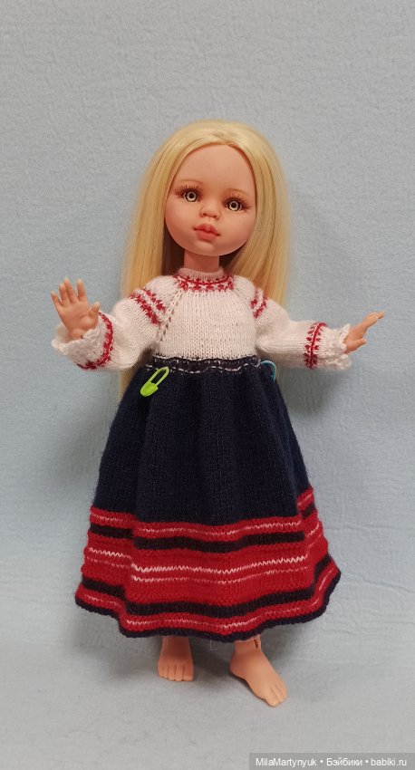 Народный костюм — Одежда и обувь для кукол своими руками: фото (фото 3)