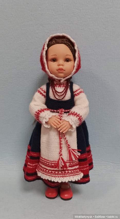 Народный костюм — Одежда и обувь для кукол своими руками: фото (фото 9)